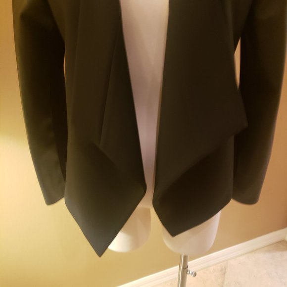 NWT BCBGMAXAZRIA Abree Black Long Sleeve Jacket - Picture 8 of 12